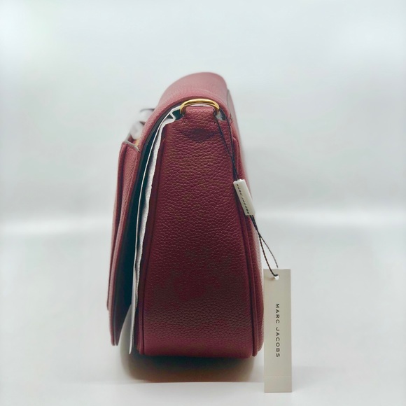 Marc Jacobs Empire City Messenger Bag Dark Red - Picture 6 of 9